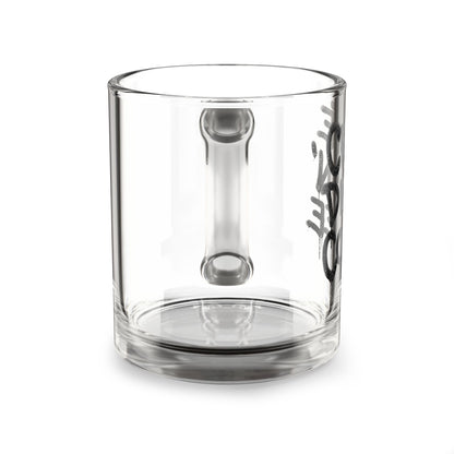 Crate Diggin' - Retro Graffiti Glass Mug (10oz)