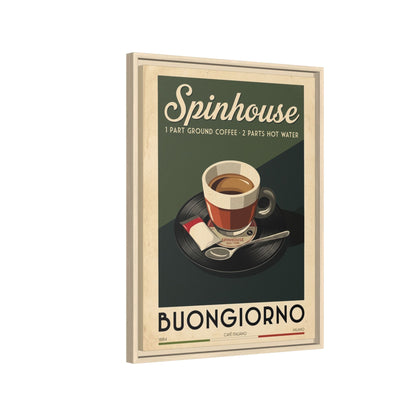 Buongiorno - Framed Canvas