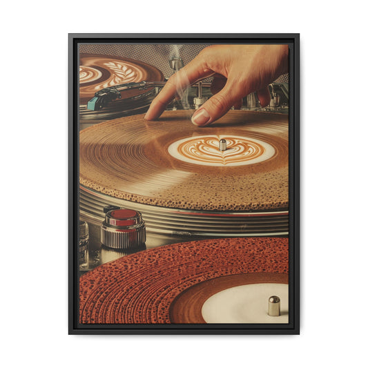 Turn-Lattable - Framed Canvas
