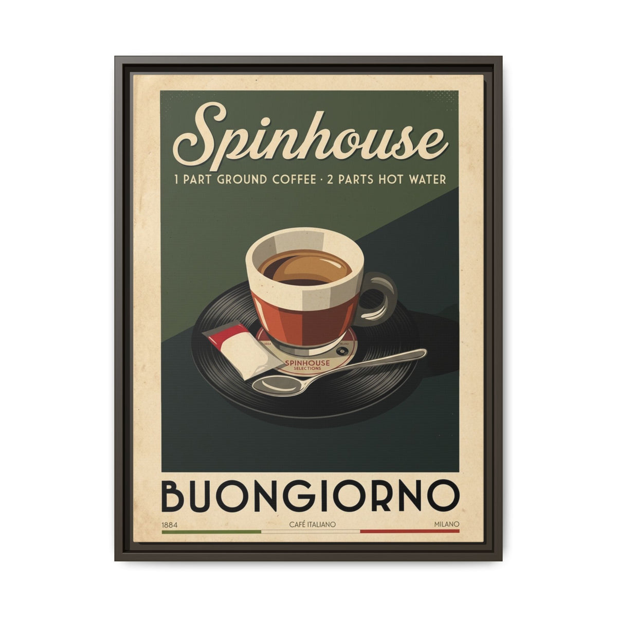 Buongiorno - Framed Canvas
