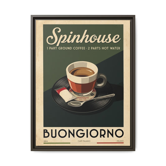 Buongiorno - Framed Canvas