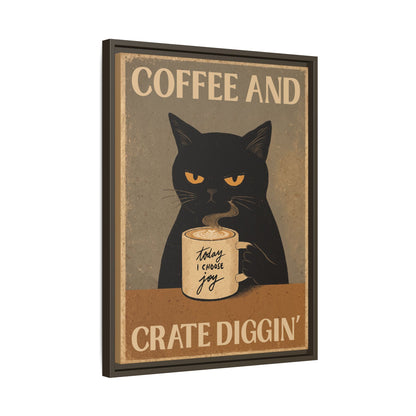 Today I Choose Joy - Framed Canvas