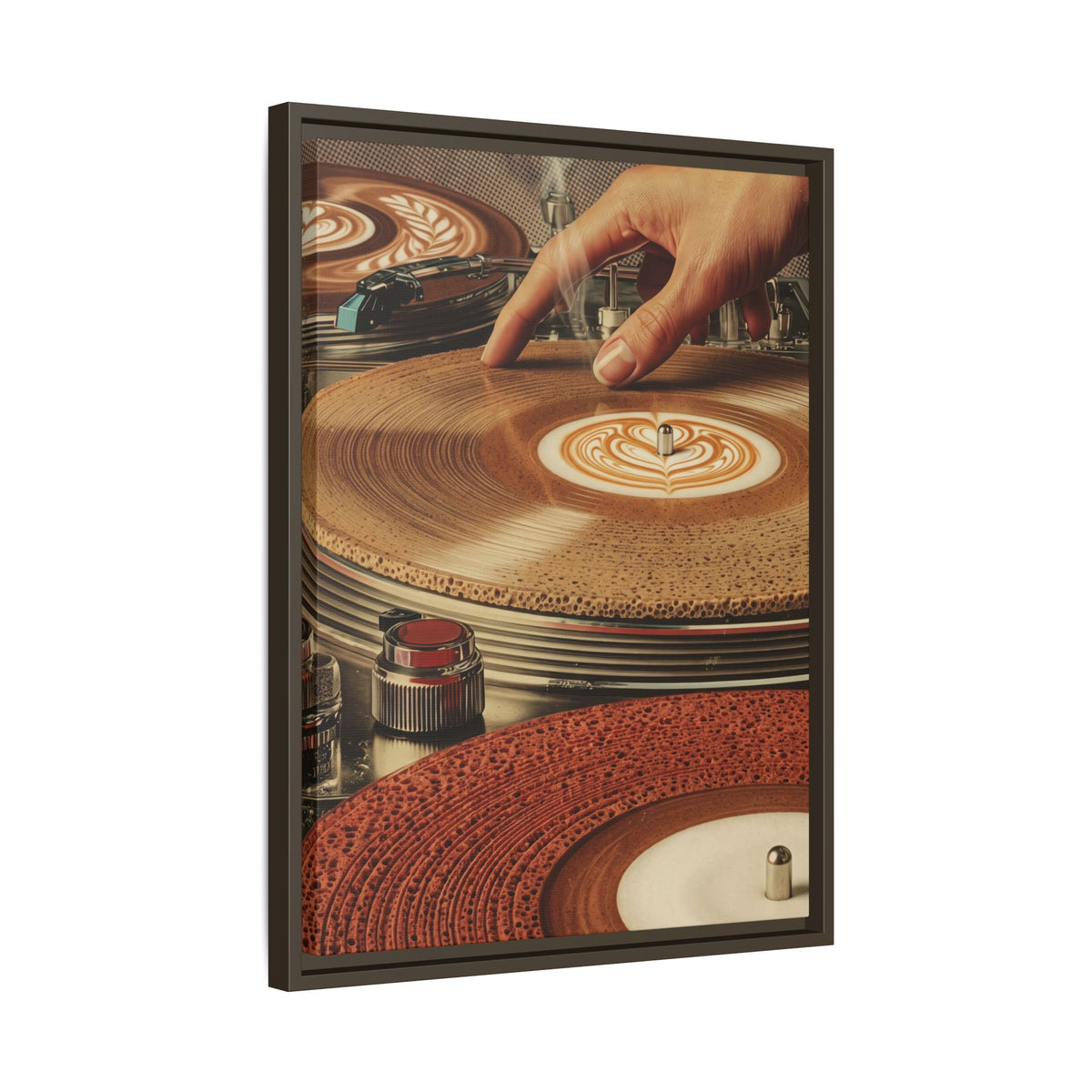 Turn-Lattable - Framed Canvas