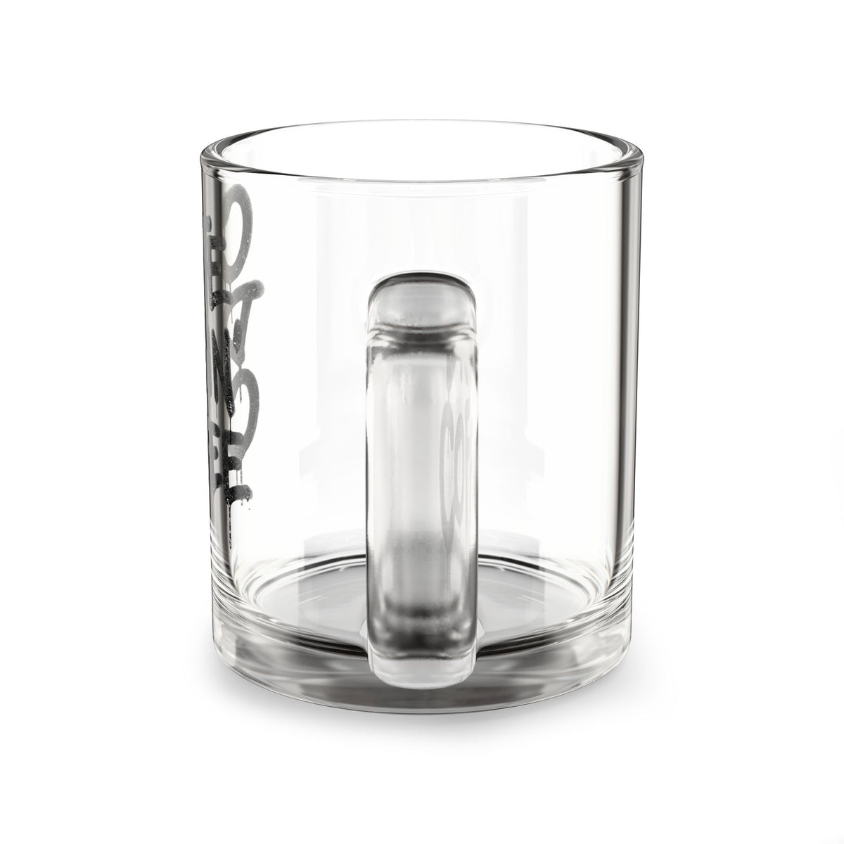 Crate Diggin' - Retro Graffiti Glass Mug (10oz)