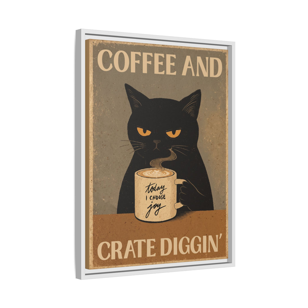 Today I Choose Joy - Framed Canvas