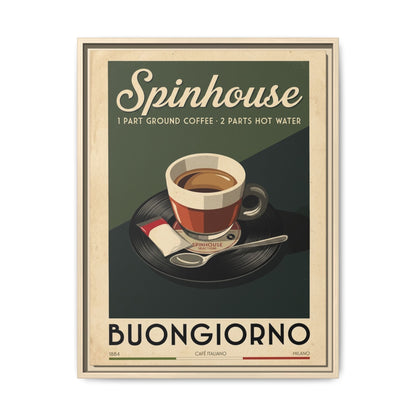 Buongiorno - Framed Canvas