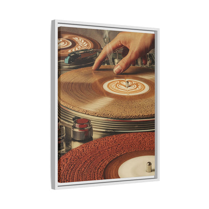 Turn-Lattable - Framed Canvas