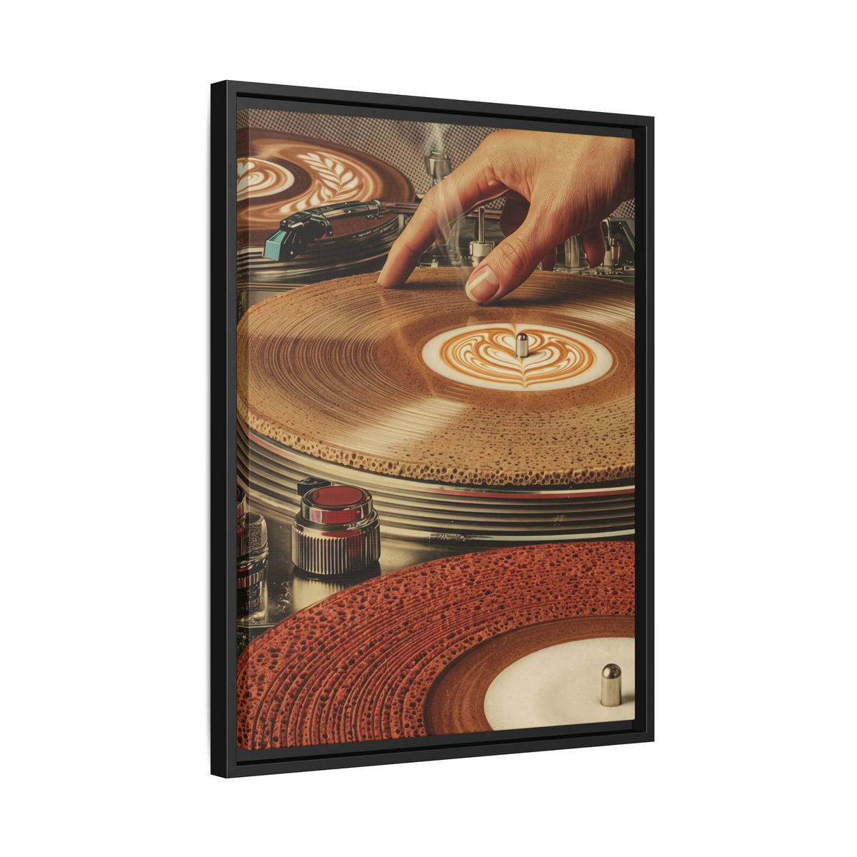 Turn-Lattable - Framed Canvas