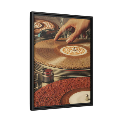 Turn-Lattable - Framed Canvas
