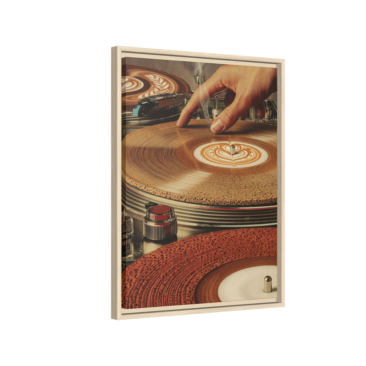 Turn-Lattable - Framed Canvas