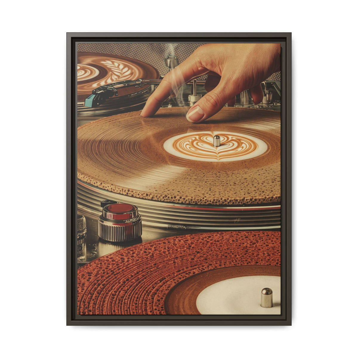 Turn-Lattable - Framed Canvas