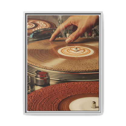 Turn-Lattable - Framed Canvas