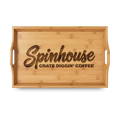 Engraved Bamboo Tray